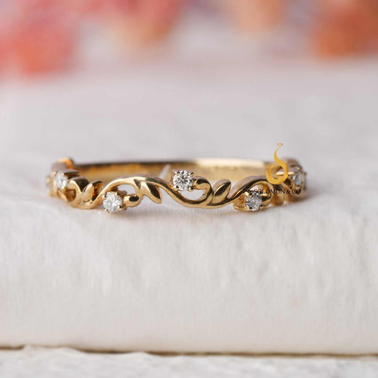 Vintage Inspired Art Deco Wedding Ring First