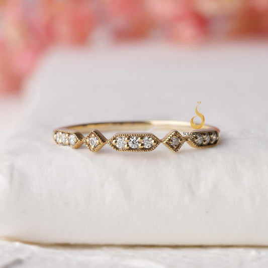 Delicate Thin Standalone Ring First 