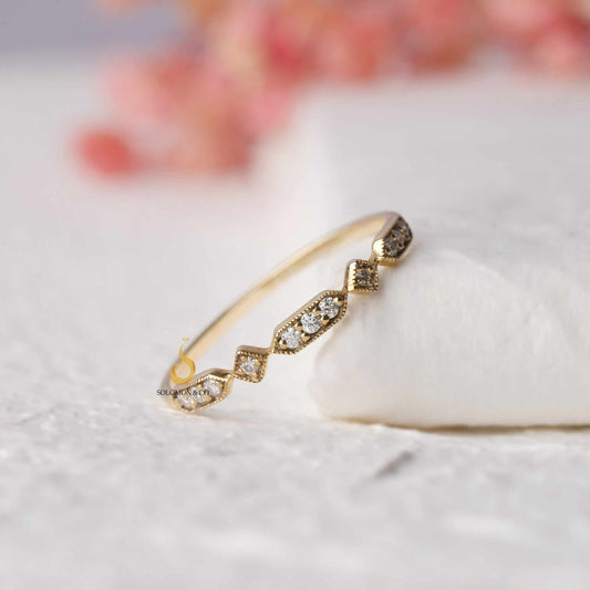 Delicate Thin Standalone Ring Second 