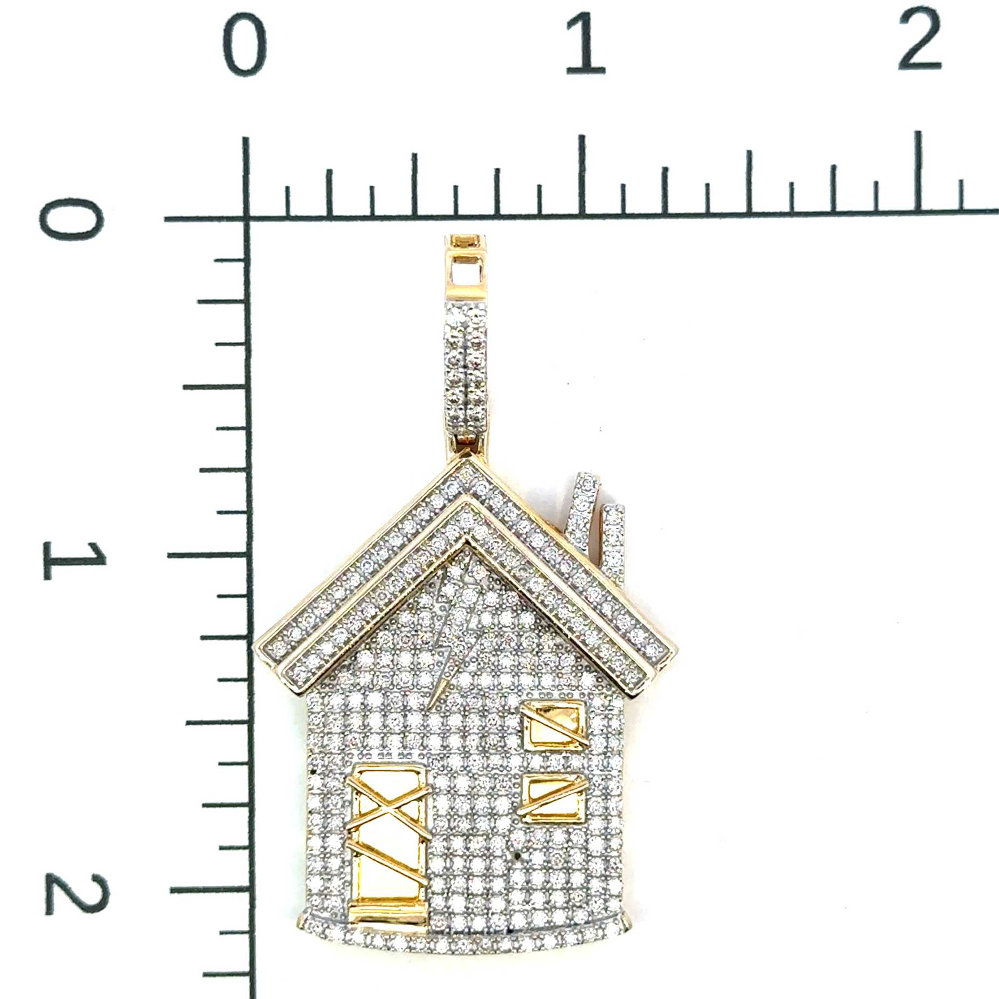 Diamond Trap House Men Women Pendant
