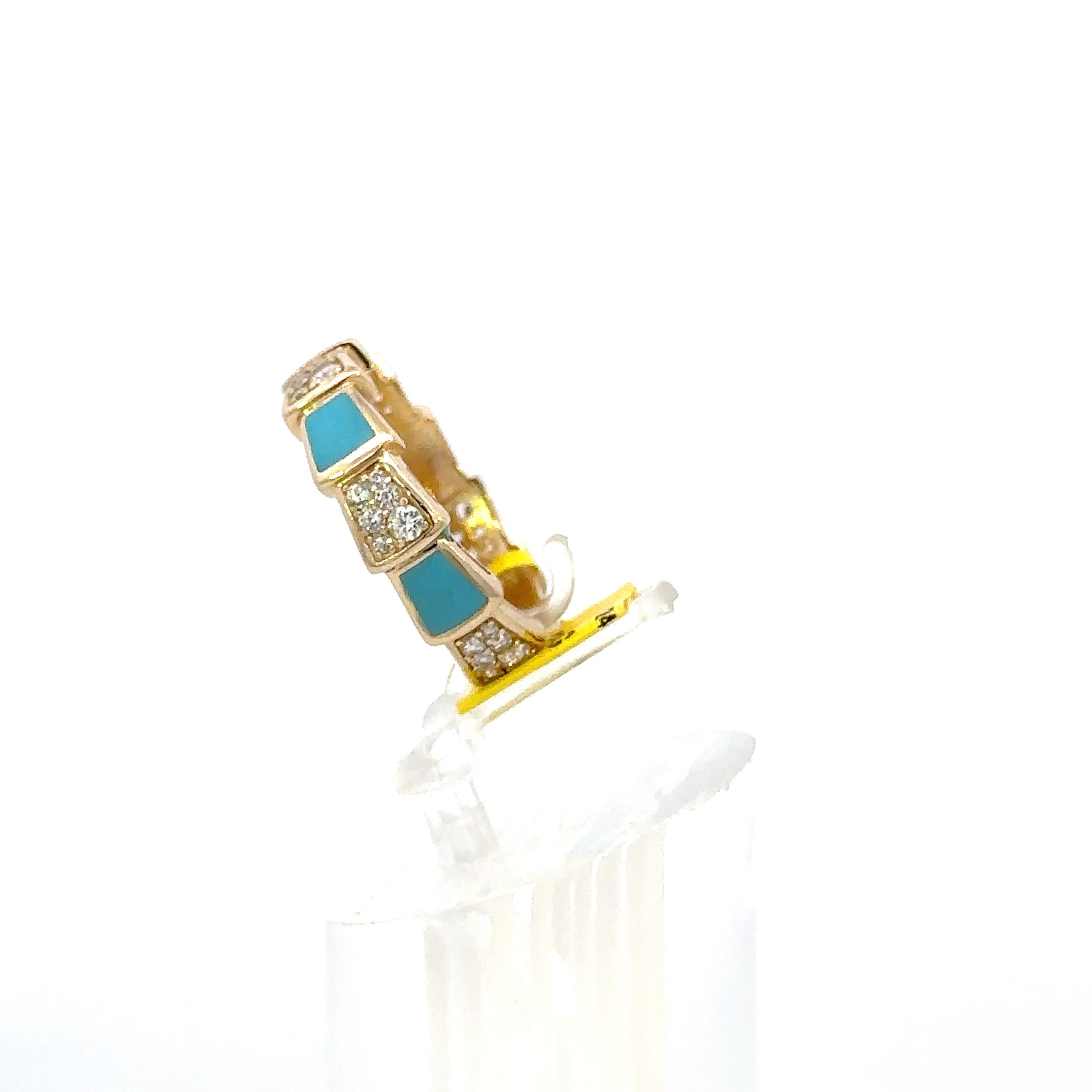 14K GOLD TURQUOISE RING