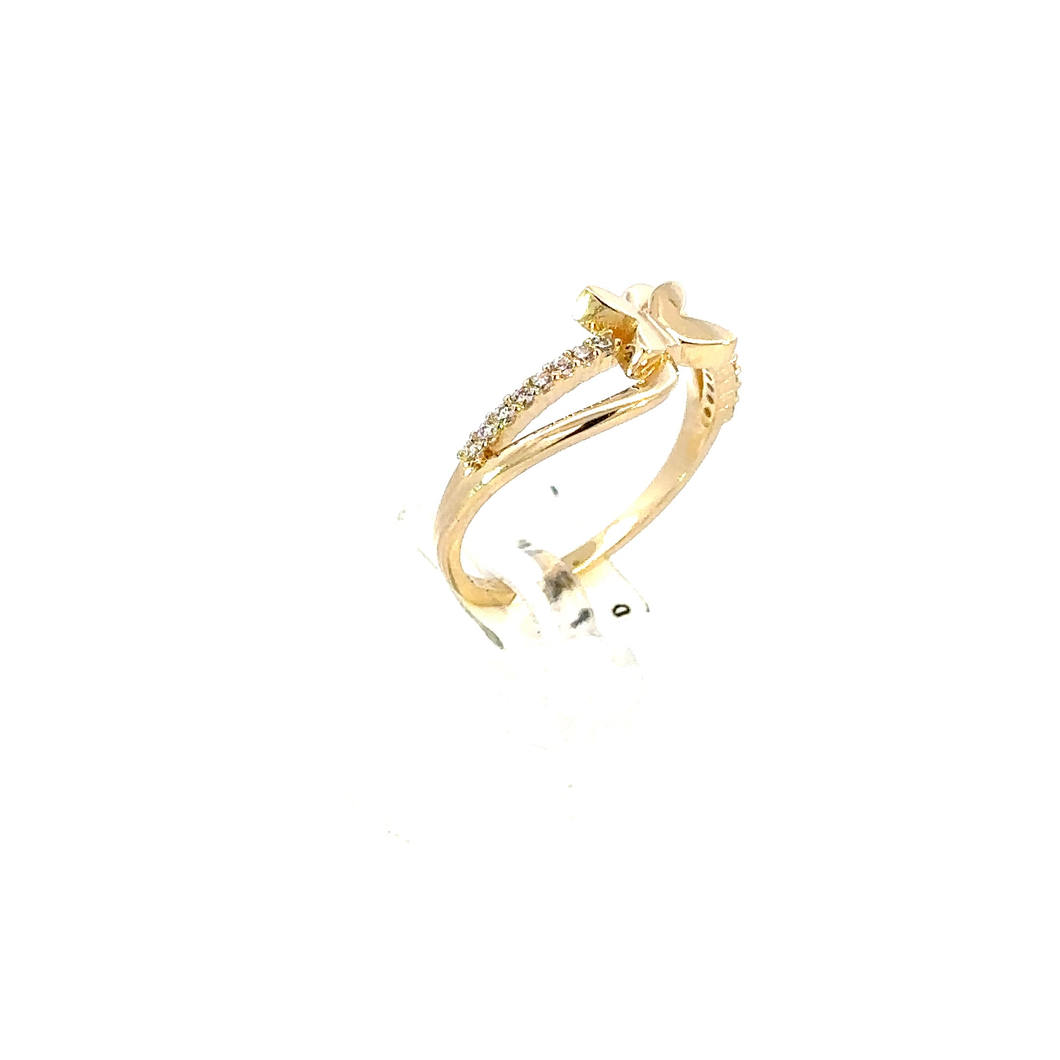 14K GOLD BUTTERFLY RING