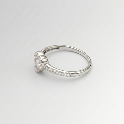 0.22 CTW Diamond Heart Ring – 10K Gold