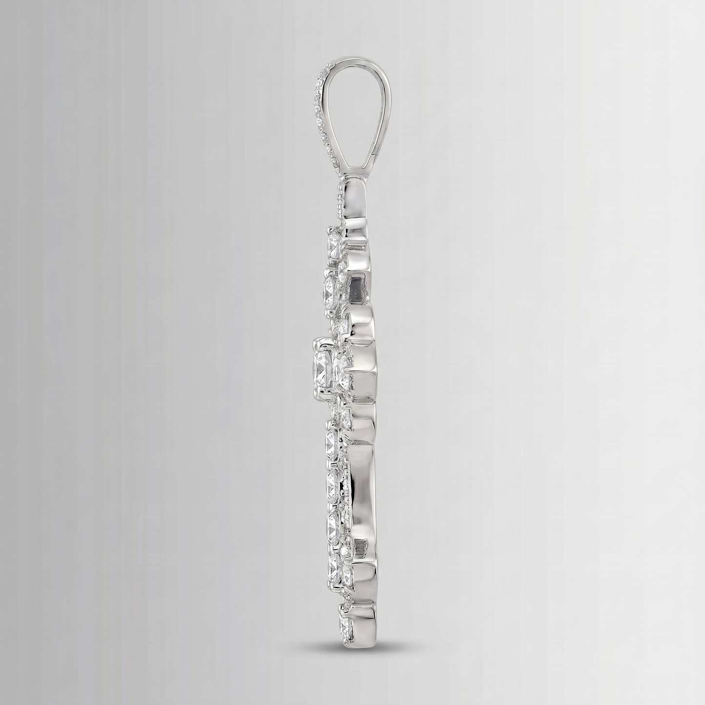 2.25 CTW Diamond Pendant – 10K Gold
