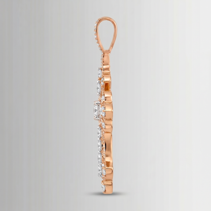2.25 CTW Diamond Pendant – 10K Gold