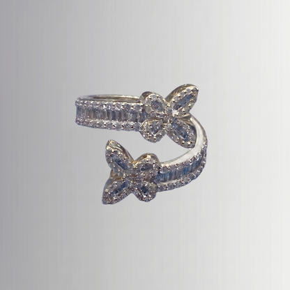0.67 CTW Diamond Butterfly Ring – 10K Gold