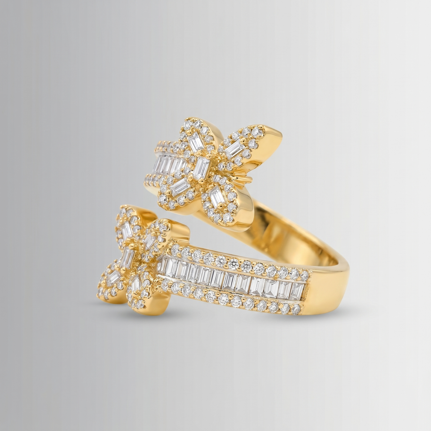 0.67 CTW Diamond Butterfly Ring – 10K Gold