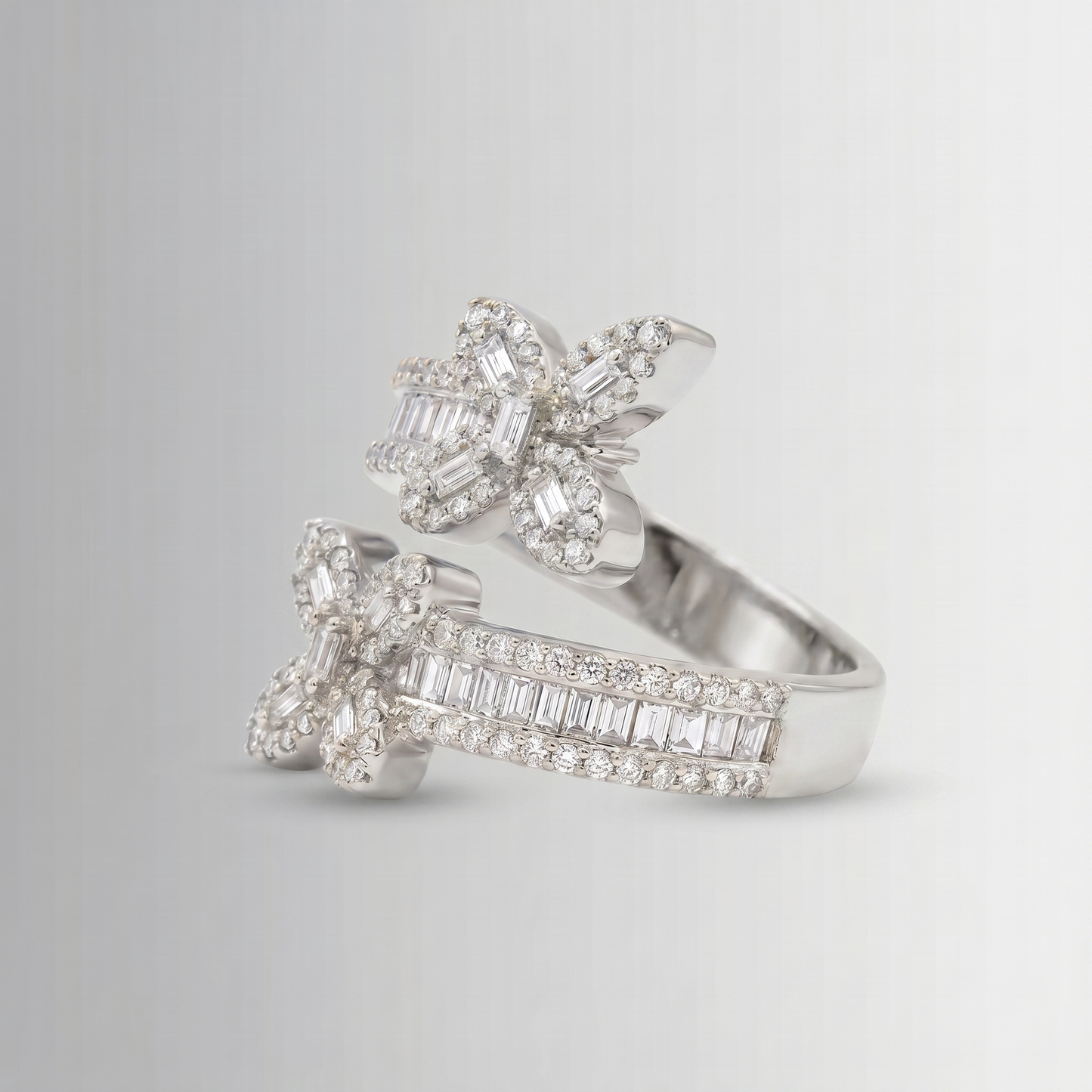 0.67 CTW Diamond Butterfly Ring – 10K Gold