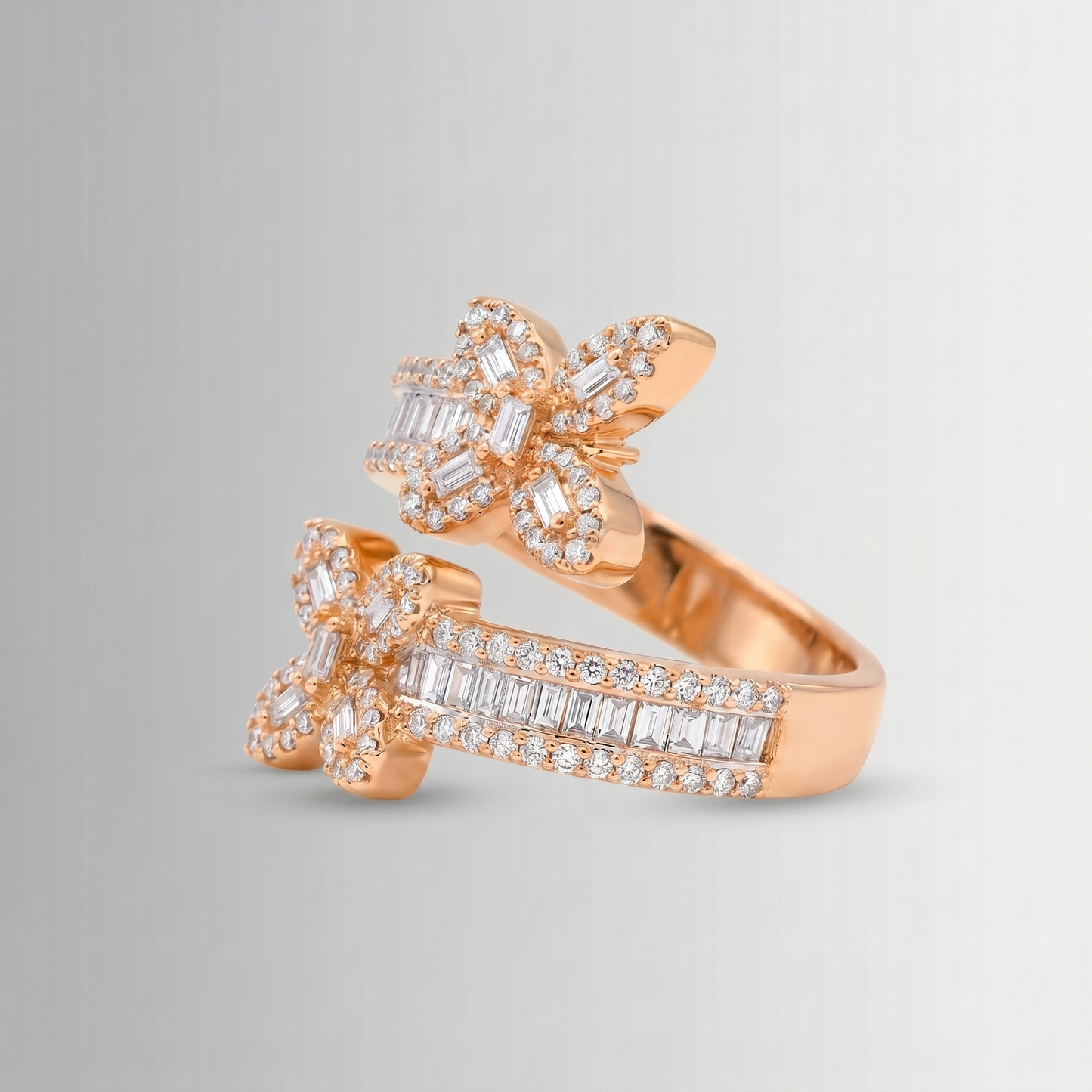 0.67 CTW Diamond Butterfly Ring – 10K Gold