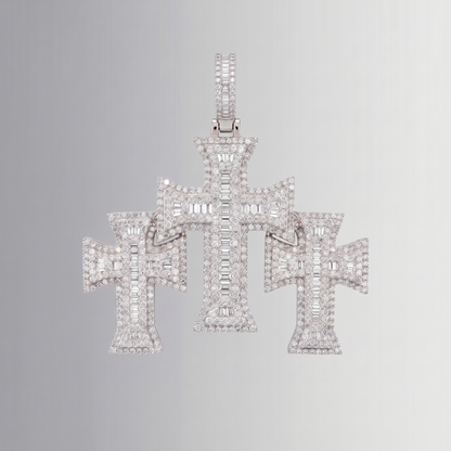 2.70 CTW Diamond Pendant – 10K Gold