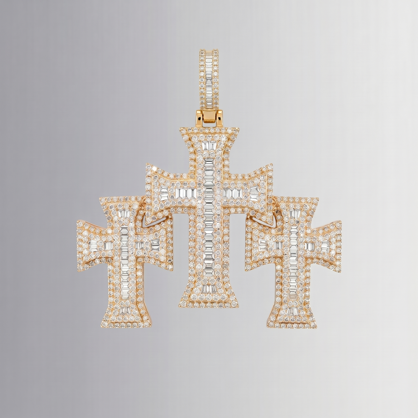 2.70 CTW Diamond Pendant – 10K Gold