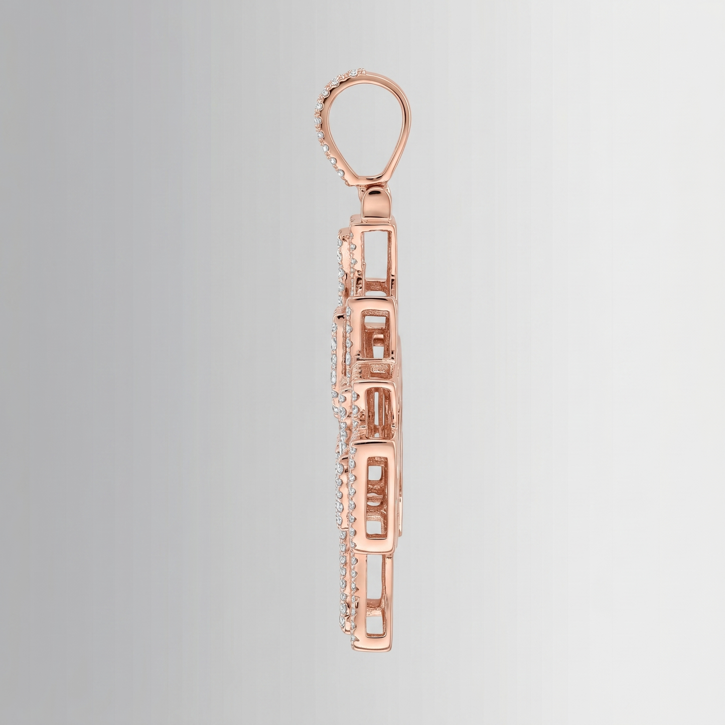 2.70 CTW Diamond Pendant – 10K Gold