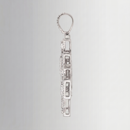 2.70 CTW Diamond Pendant – 10K Gold