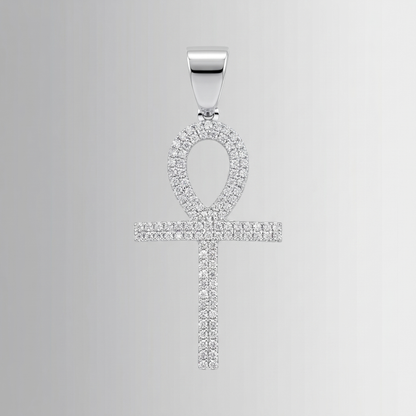 1.08 CTW Diamond Pendant – 10K Gold