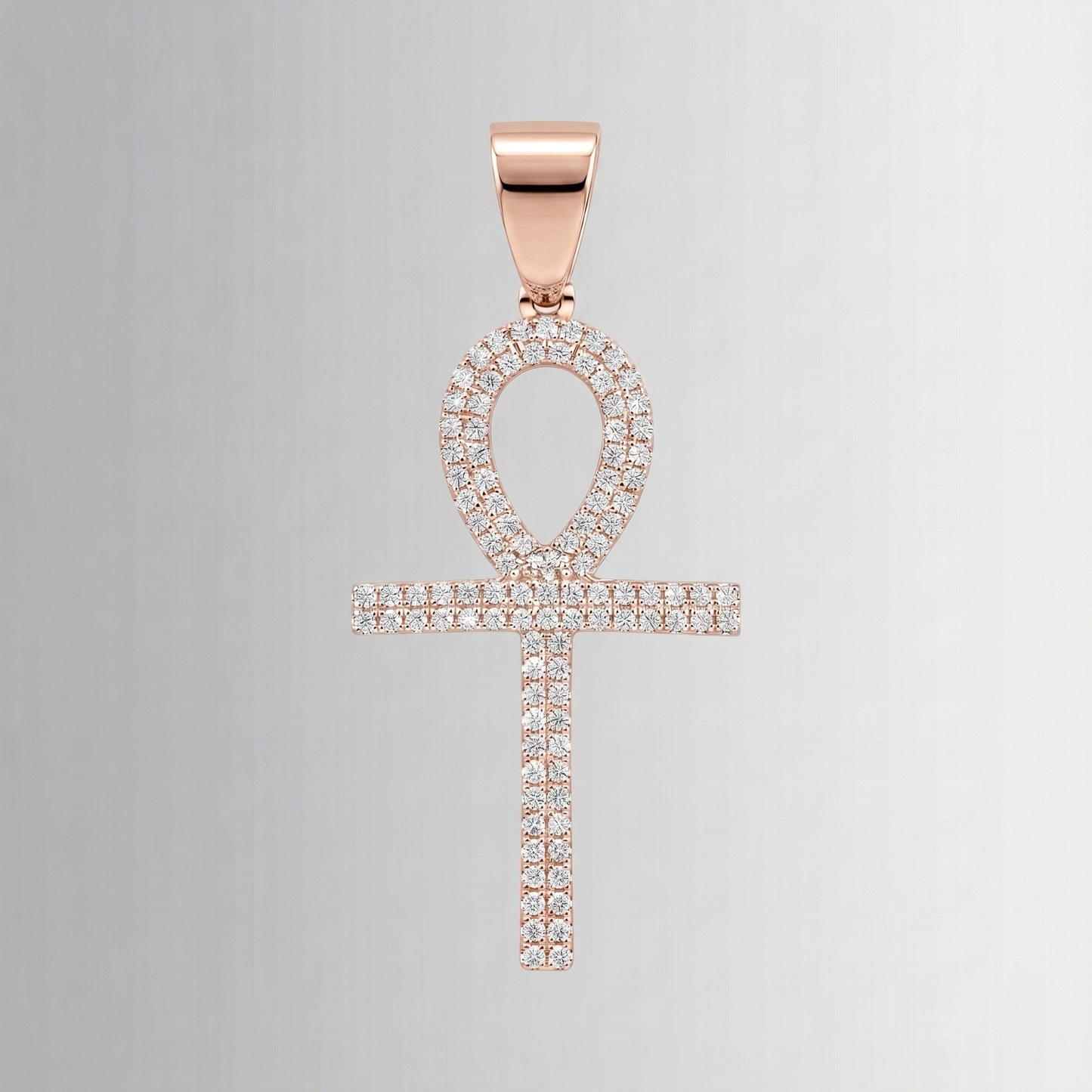 1.08 CTW Diamond Pendant – 10K Gold