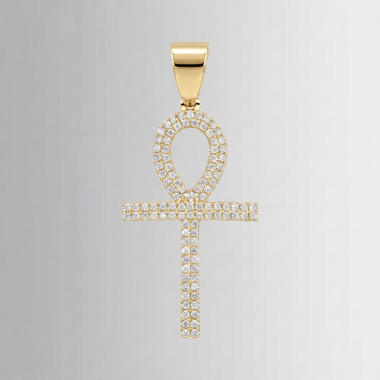 1.08 CTW Diamond Pendant – 10K Gold