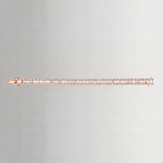 6.50 CTW Diamond Bracelet – 10K Gold
