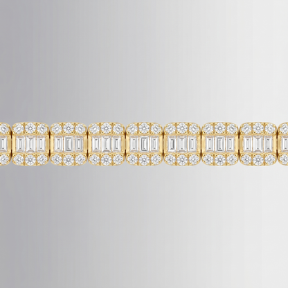 6.50 CTW Diamond Bracelet – 10K Gold