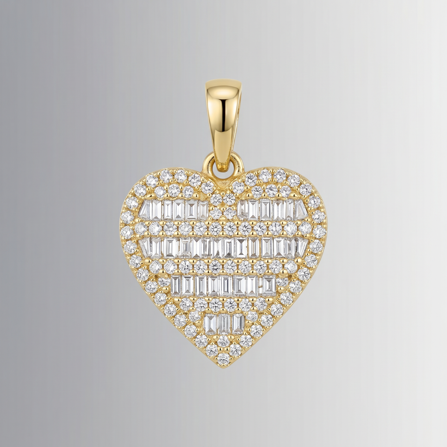 0.57 CTW Diamond Pendant – 10K Gold