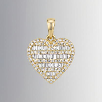 0.57 CTW Diamond Pendant – 10K Gold