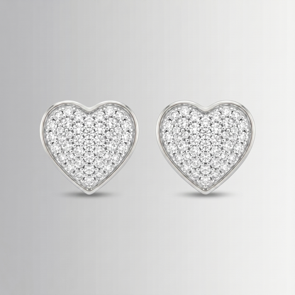 0.10 CTW Natural Diamond Earrings – 10K Gold