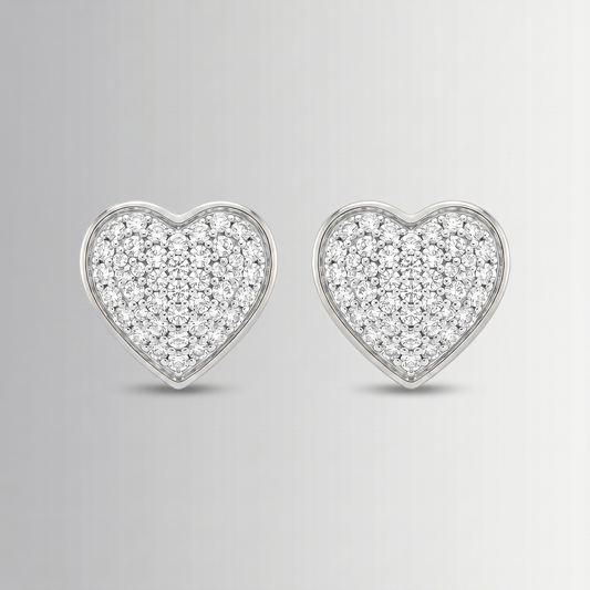 0.10 CTW Natural Diamond Earrings – 10K Gold