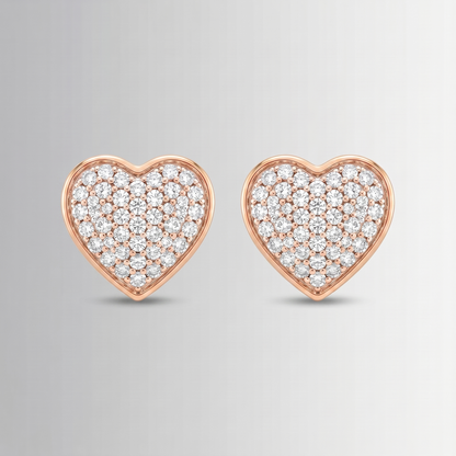 0.10 CTW Natural Diamond Earrings – 10K Gold