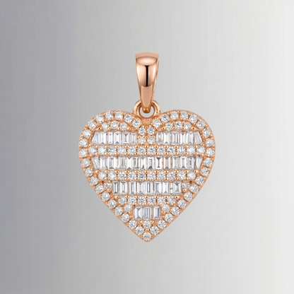 0.57 CTW Diamond Pendant – 10K Gold