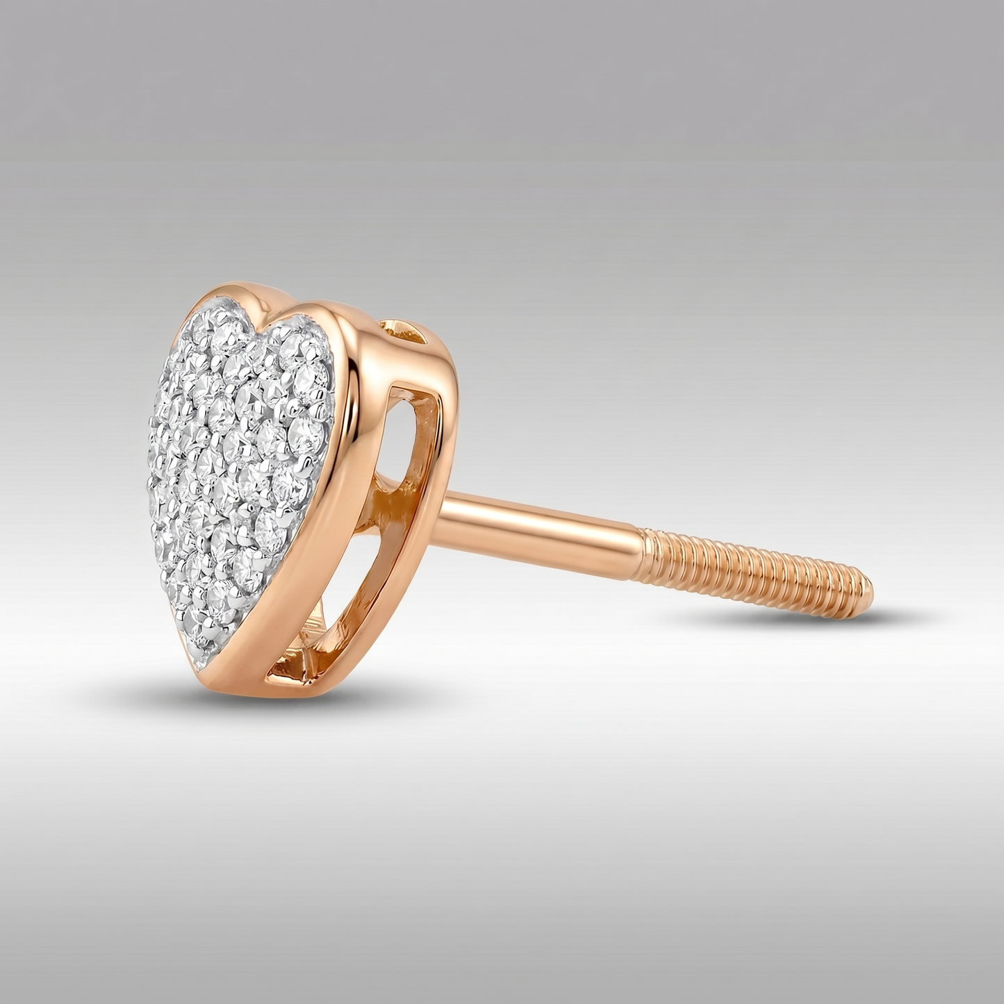 0.10 CTW Natural Diamond Earrings – 10K Gold