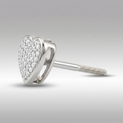 0.10 CTW Natural Diamond Earrings – 10K Gold