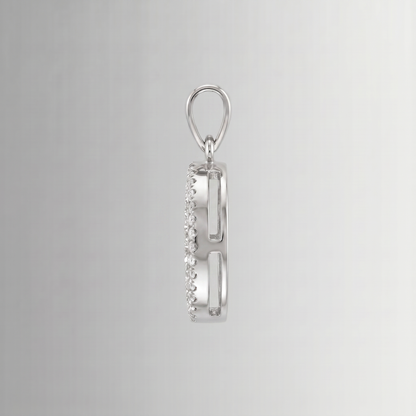 0.57 CTW Diamond Pendant – 10K Gold