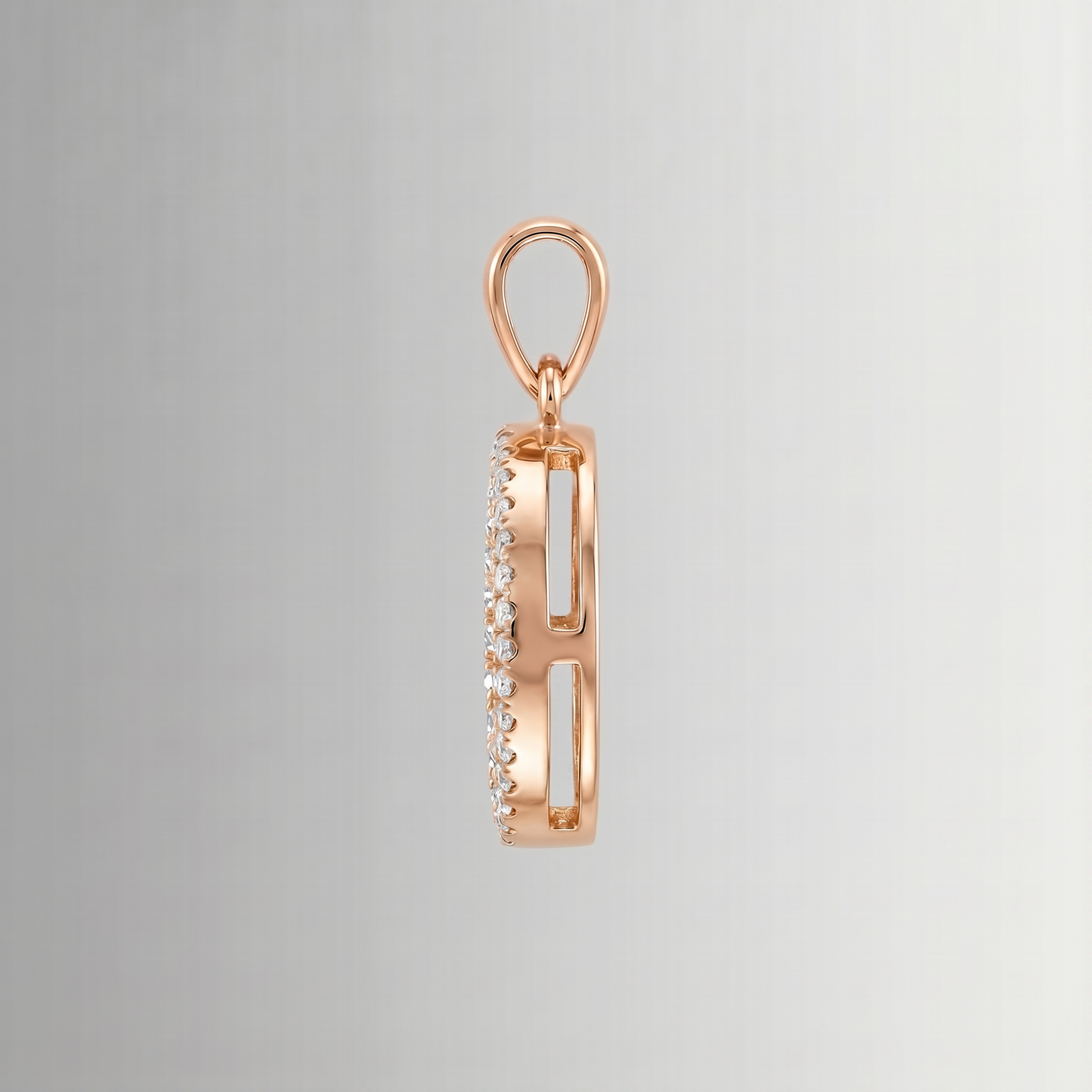 0.57 CTW Diamond Pendant – 10K Gold