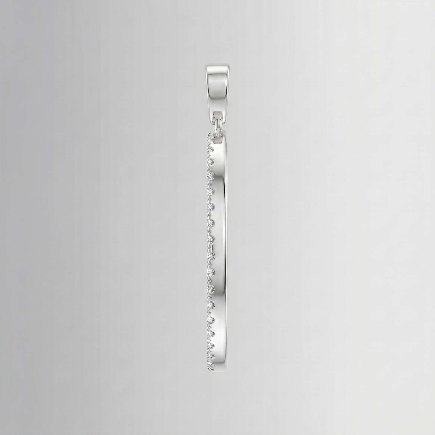 0.53 CTW Natural Diamond Allah Pendant– 10K Gold