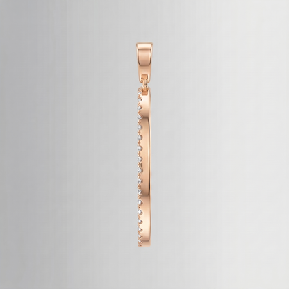 0.53 CTW Natural Diamond Allah Pendant– 10K Gold