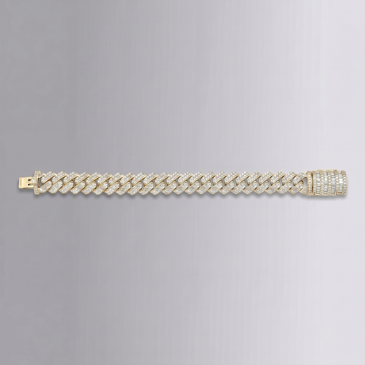 7.20 CTW Diamond Bracelet – 10K Gold