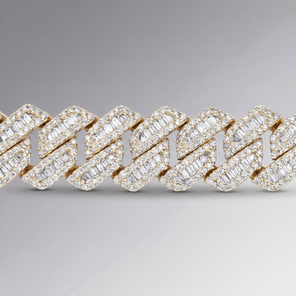 7.20 CTW Diamond Bracelet – 10K Gold
