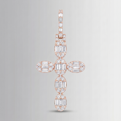 0.82 CTW Diamond Pendant – 10K Gold
