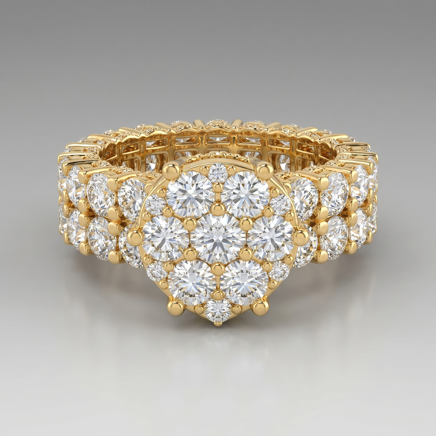 7.10 CTW Natural Diamond Piece – 14K Gold