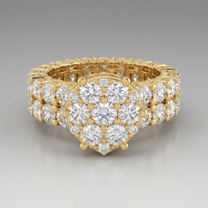 7.10 CTW Natural Diamond Piece – 14K Gold