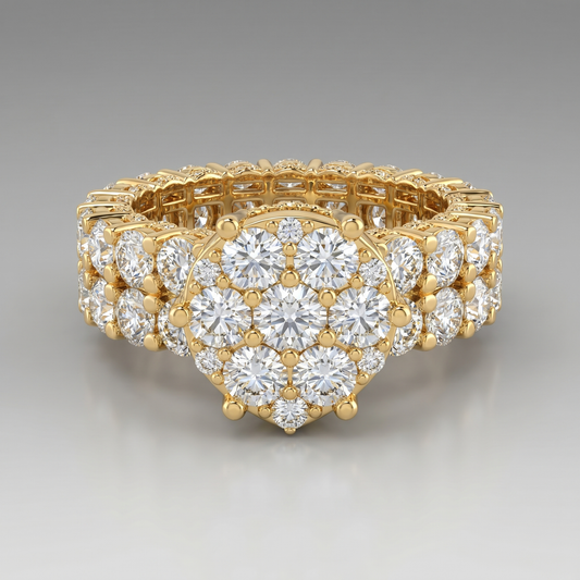 7.10 CTW Natural Diamond Piece – 14K Gold