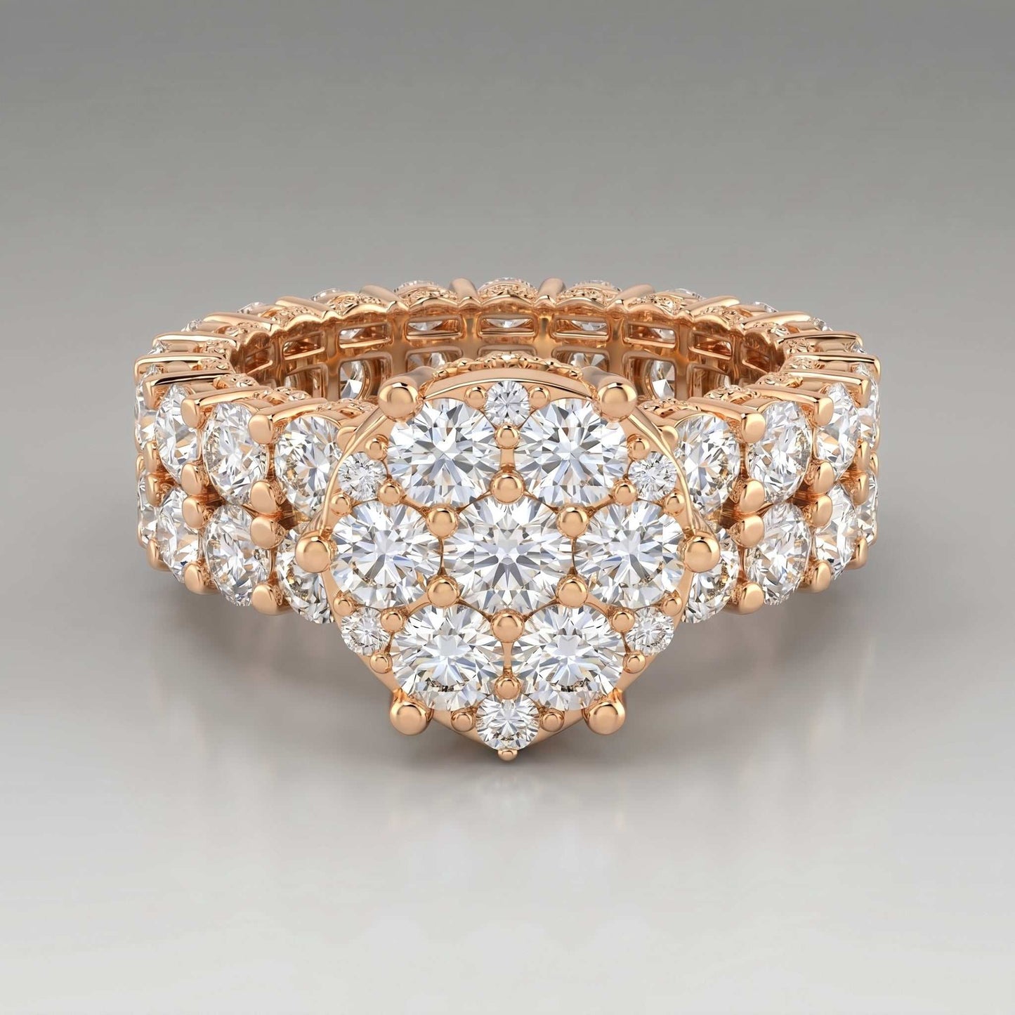 7.10 CTW Natural Diamond Piece – 14K Gold