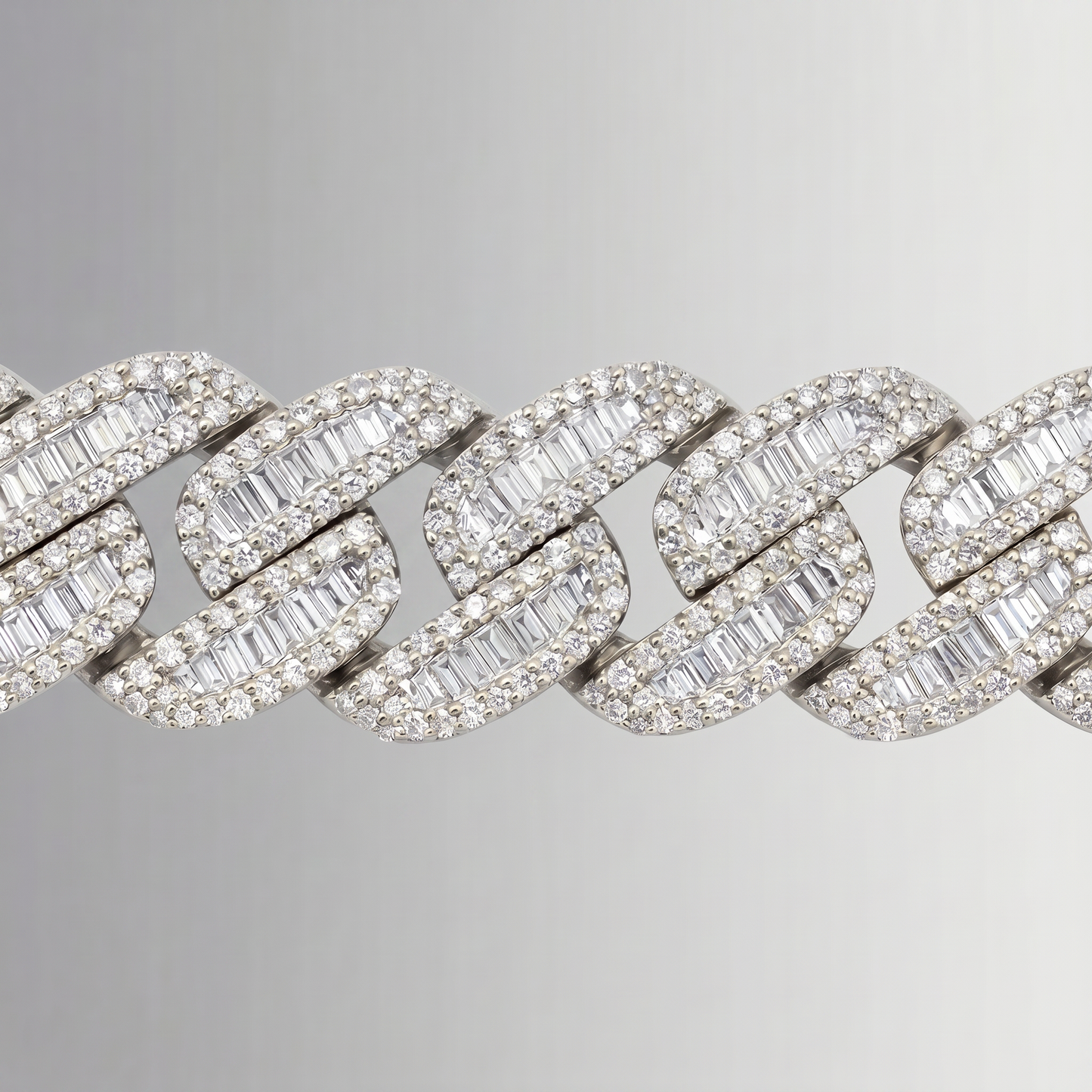 7.20 CTW Diamond Cuban Link Bracelet – 10K Gold