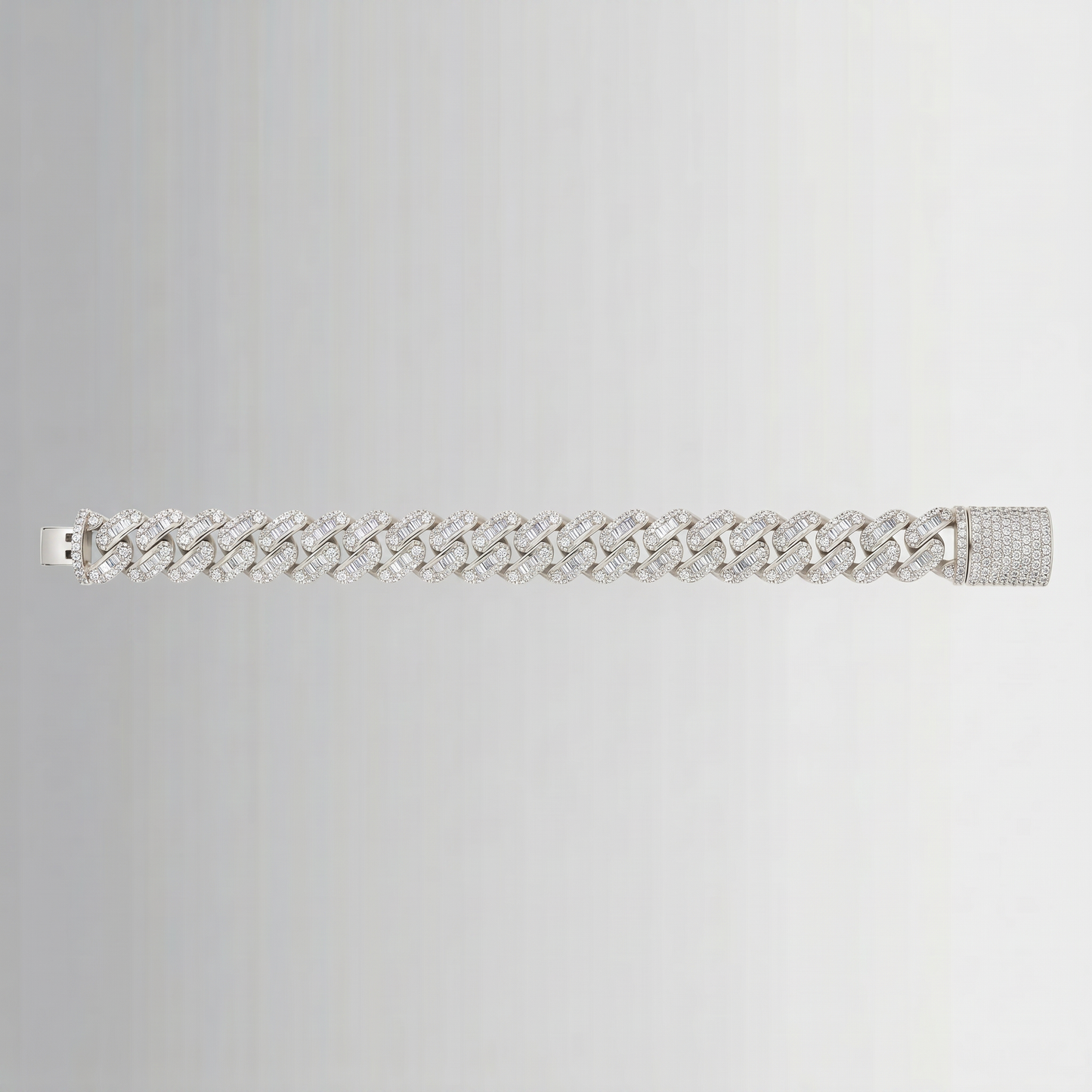 7.20 CTW Diamond Cuban Link Bracelet – 10K Gold