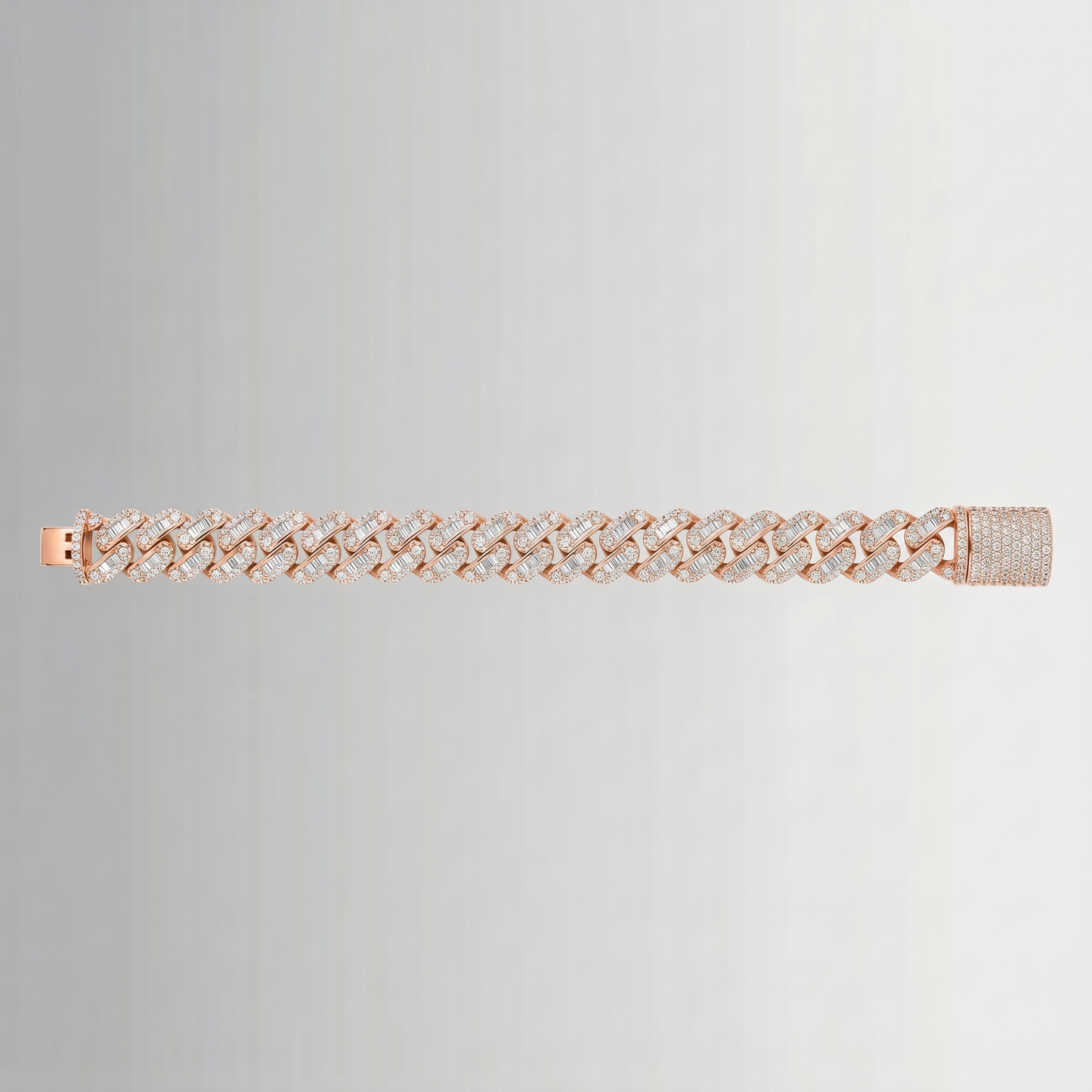 7.20 CTW Diamond Cuban Link Bracelet – 10K Gold