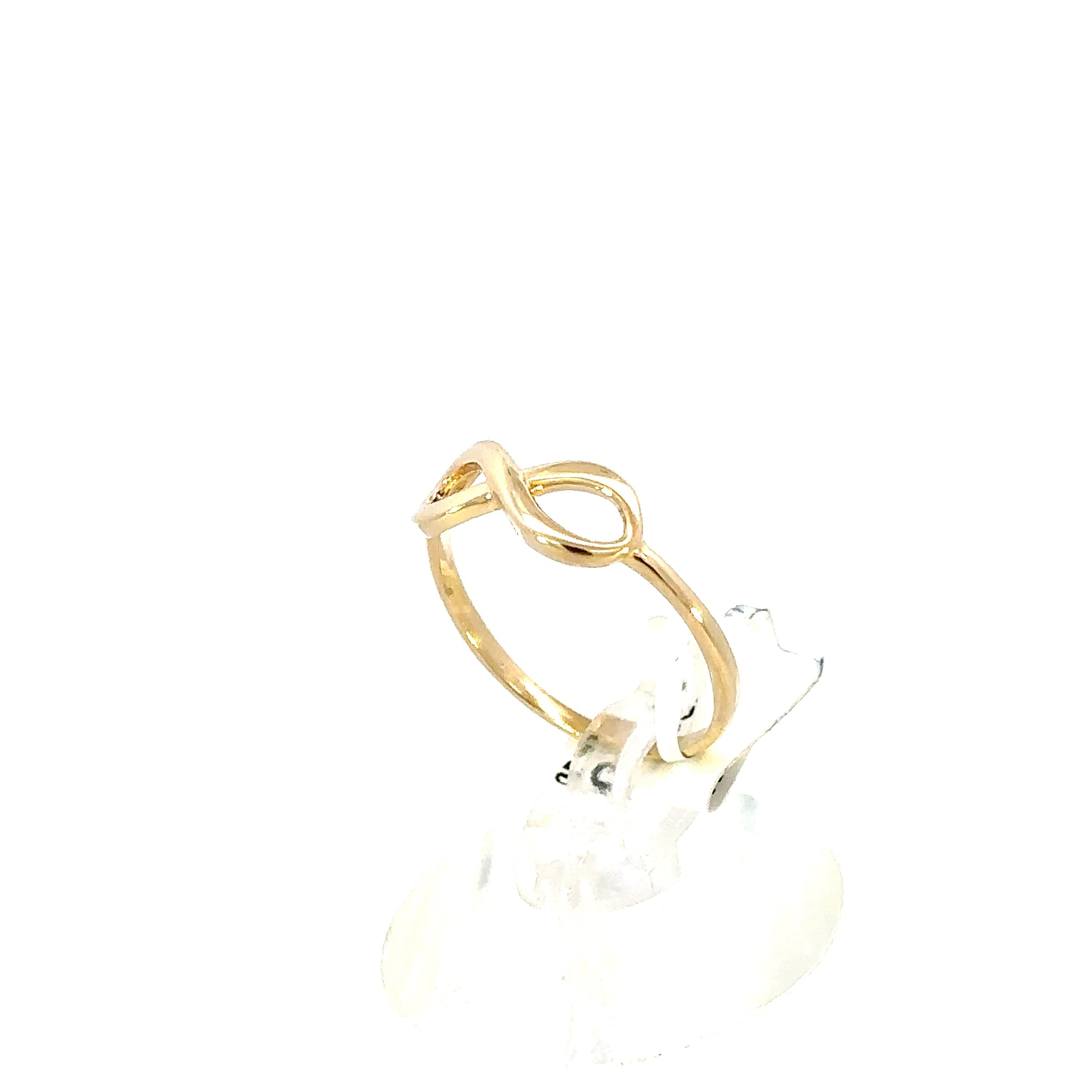 14K GOLD INFINITY RING