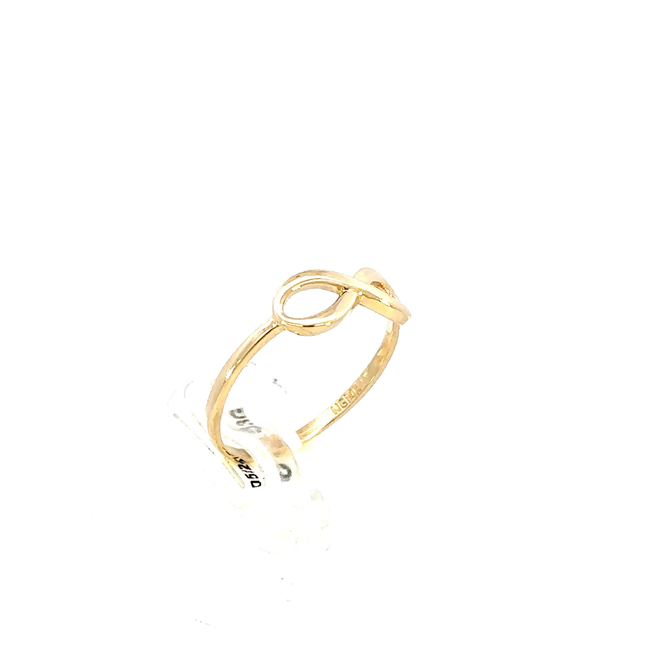 14K GOLD INFINITY RING